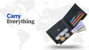 Carry Everything with Mens wallet purse black