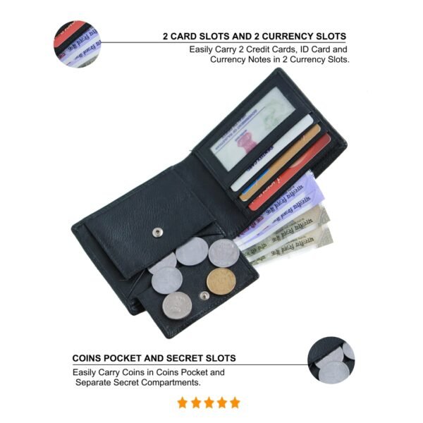 Genuine Leather Wallet all slots description