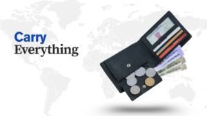 genuine leather wallet slot description