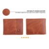 Leather Wallet Brown crunch