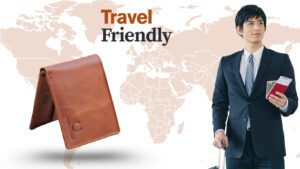 Leather Wallet Brown is Perfect Travel Friendly