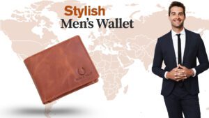Leather Wallet brown for stylish men