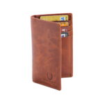 husk n hoof leather card holder wallet