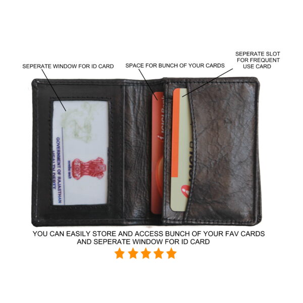 husk n hoof card holder credit card holder atm card holder