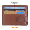 husk n hoof card holder credit card holder atm card holder