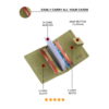 husk n hoof card holder credit card holder atm card holder