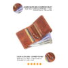 husk n hoof leather wallet for men