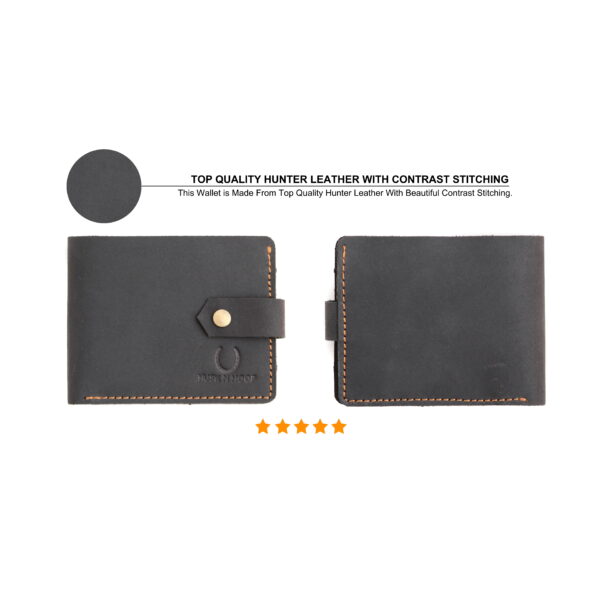 husk n hoof leather wallet for men