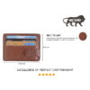 husk n hoof card holder credit card holder atm card holder