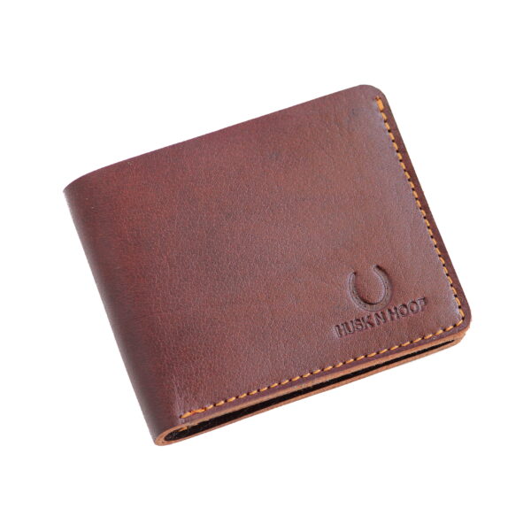 husk n hoof leather wallet for men