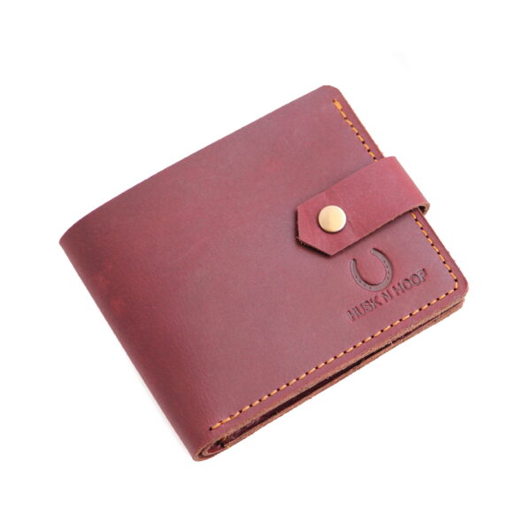 husk n hoof leather wallet for men