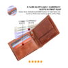 husk n hoof leather wallet for men