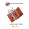 husk n hoof leather wallet for men