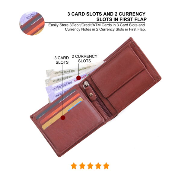 husk n hoof leather wallet for men