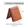 husk n hoof leather wallet for men