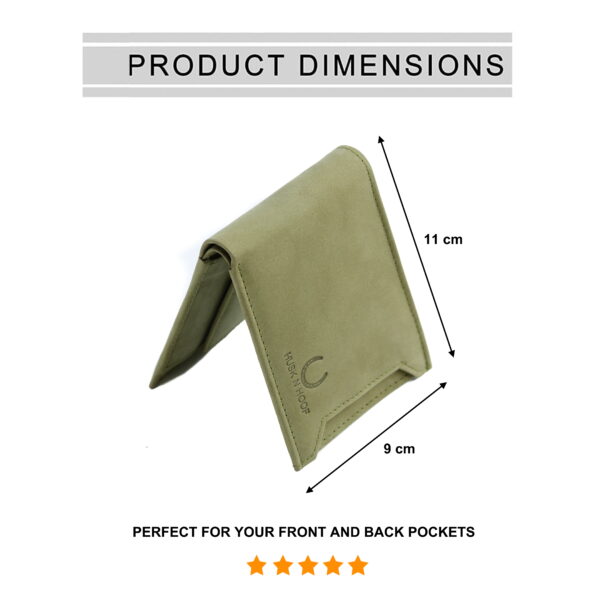husk n hoof leather wallet for men