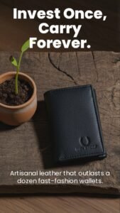 Buy a Premium Genuine Leather Wallet online with durable quality, elegant design, and everyday comfort for long-term use.