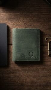 Husk N Hoof offers a range of stylish card holders for men online. Quality leather, RFID protection, and sleek design.