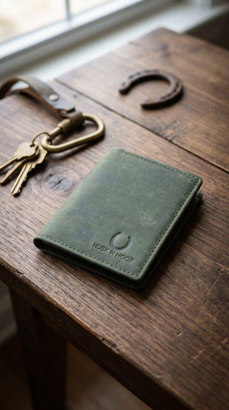 Shop affordable and stylish men’s wallets online at Husk N Hoof. Discover quality leather wallets with sleek designs.