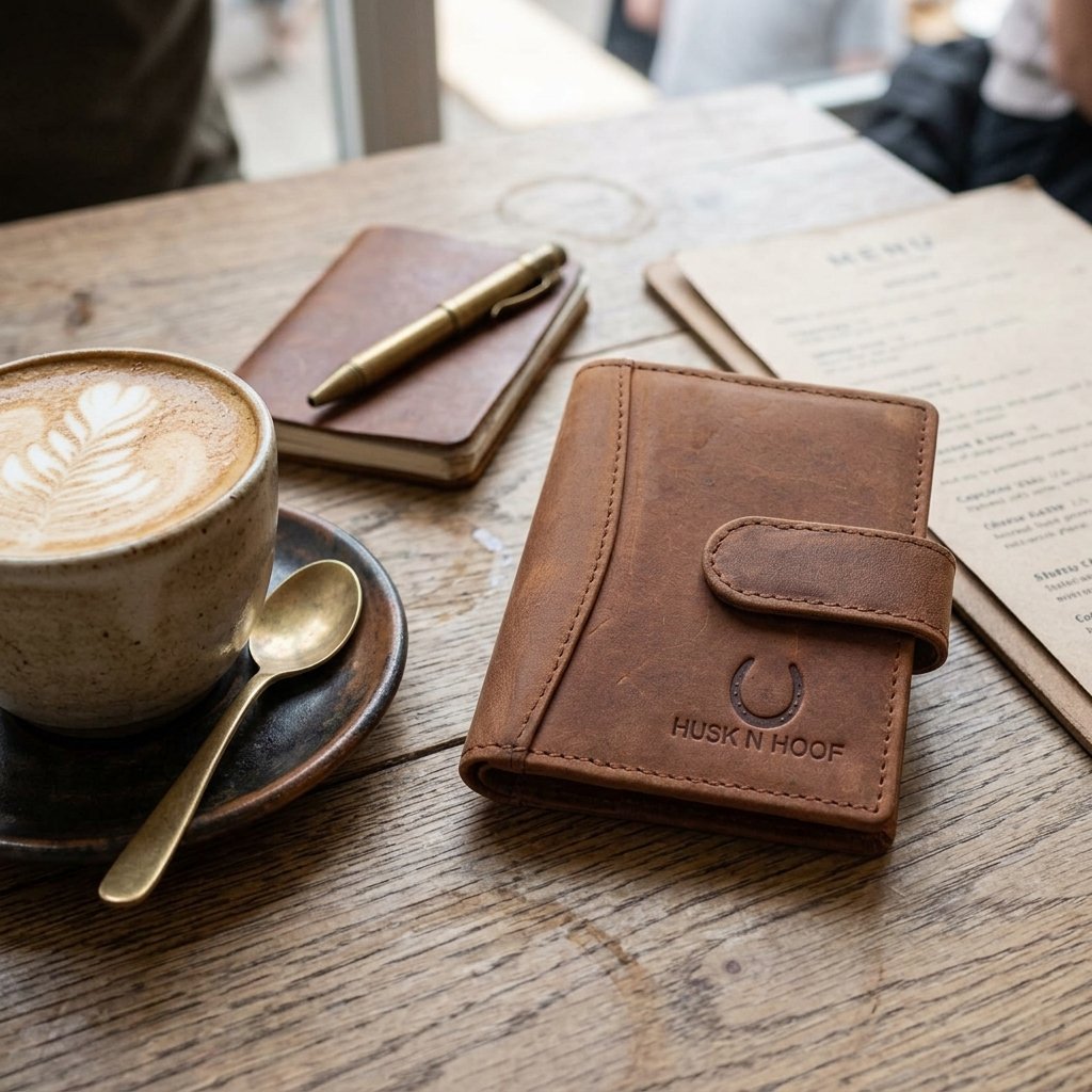 Buy leather card holder wallet with a sleek design and durable build. Ideal for everyday use with a secure and premium finish.