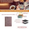 Atm card holder leather wallet RFID