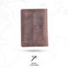 Atm card holder leather wallet back