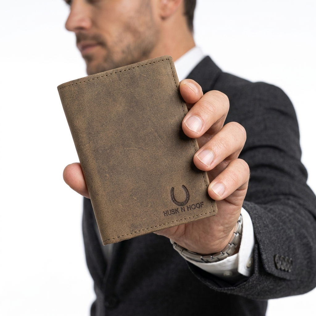 Green Card Holder for men