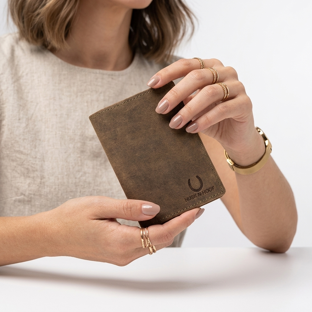 Green Card Holder for women