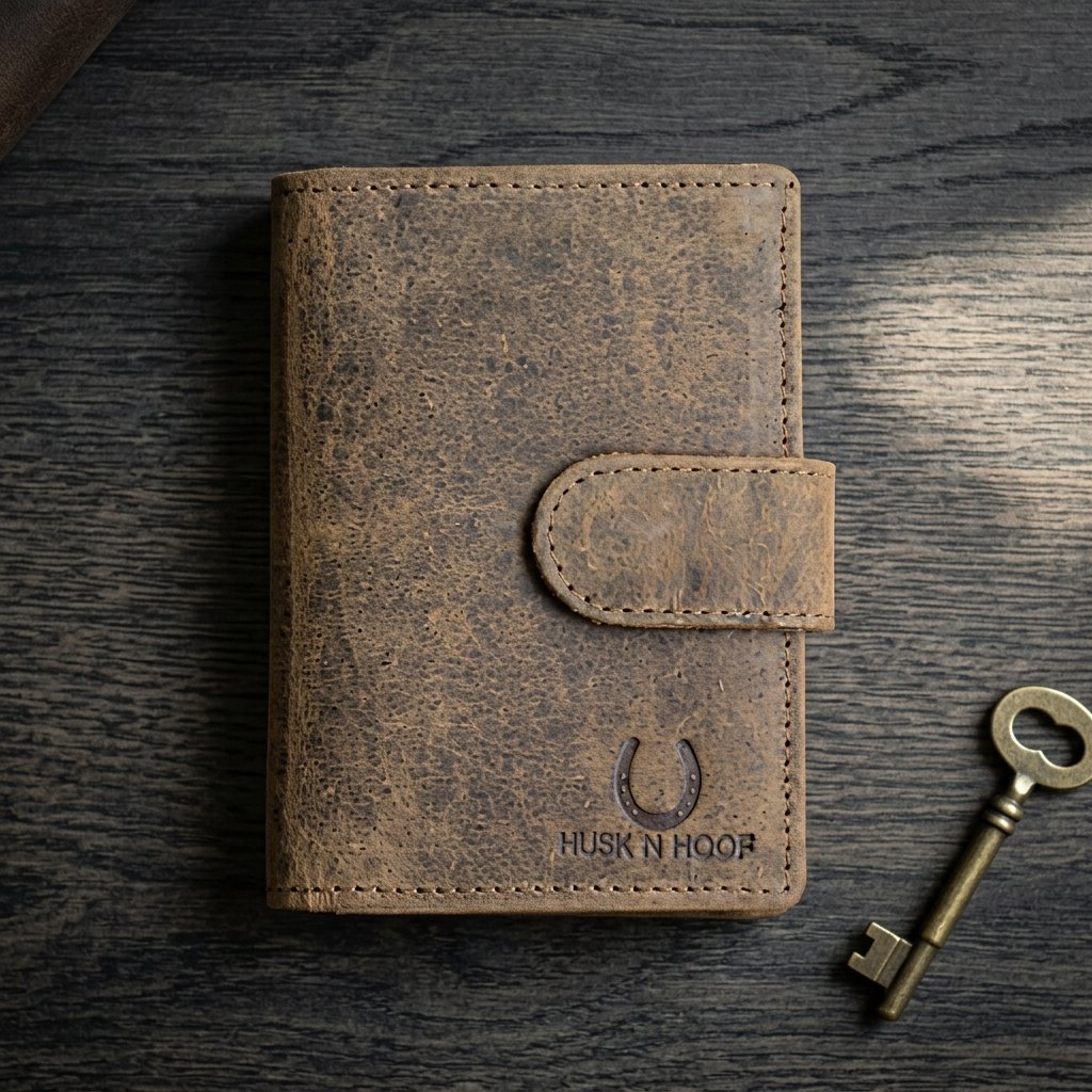 Premium card holder leather