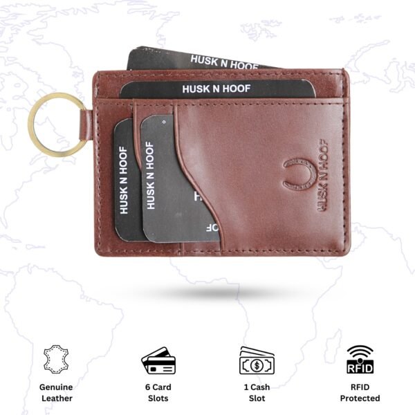 Pure Leather Card Holder Features