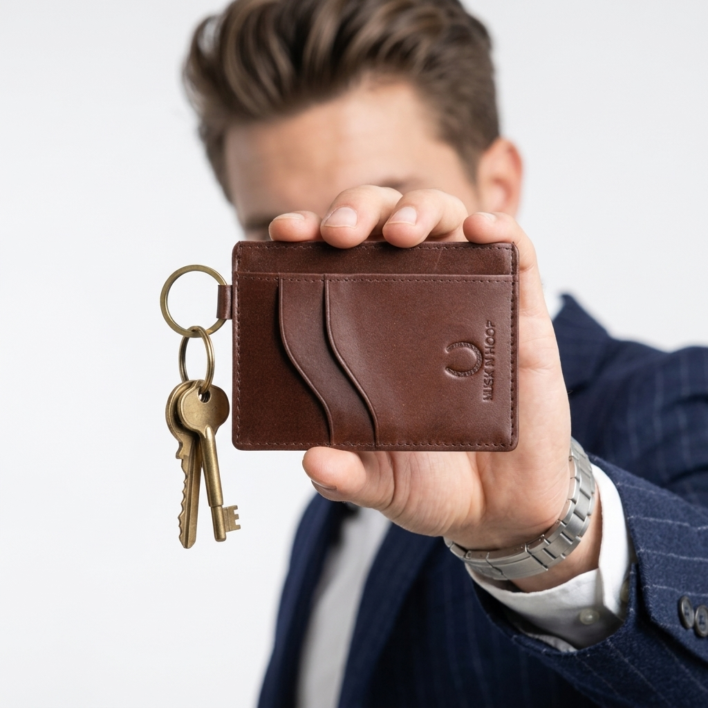 Pure Leather Card Holder for man