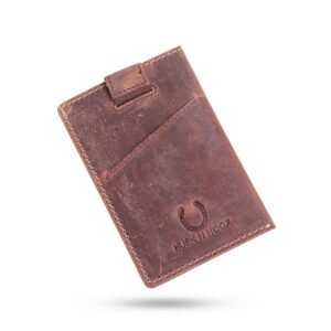 leather credit card holder