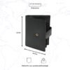 pocket card holder dimensions